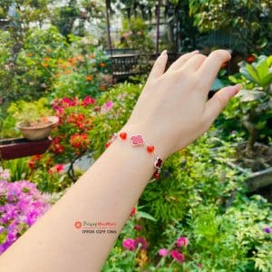 Vòng tay cỏ 4 lá