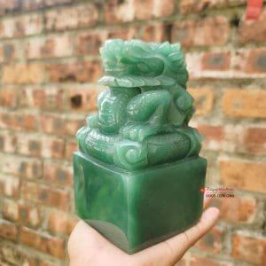 Ấn rồng đá thạch anh