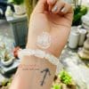 Bộ trang sức cữu vĩ hồ ly thạch anh trắng