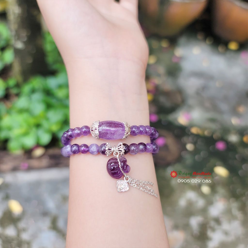 Chuỗi thach anh tím