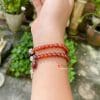 Vòng tay tài lộc thạch anh Garnet