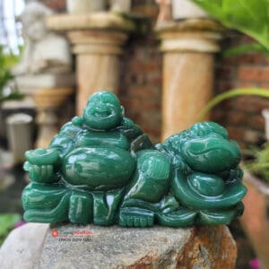 Tượng Di lặc đá thạch anh