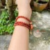 Chuỗi võng tay đá Garnet