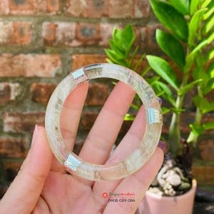 Kiềng đá thạch anh vàng