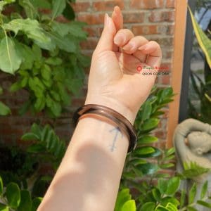 Vòng tay thạch anh khói