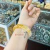 Vòng tay thạch anh ưu linh vàng