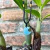 Dây chuyền mặt trăng đá Aquamarine