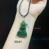 vMặt dây Phật thích ca đá ngọc bích