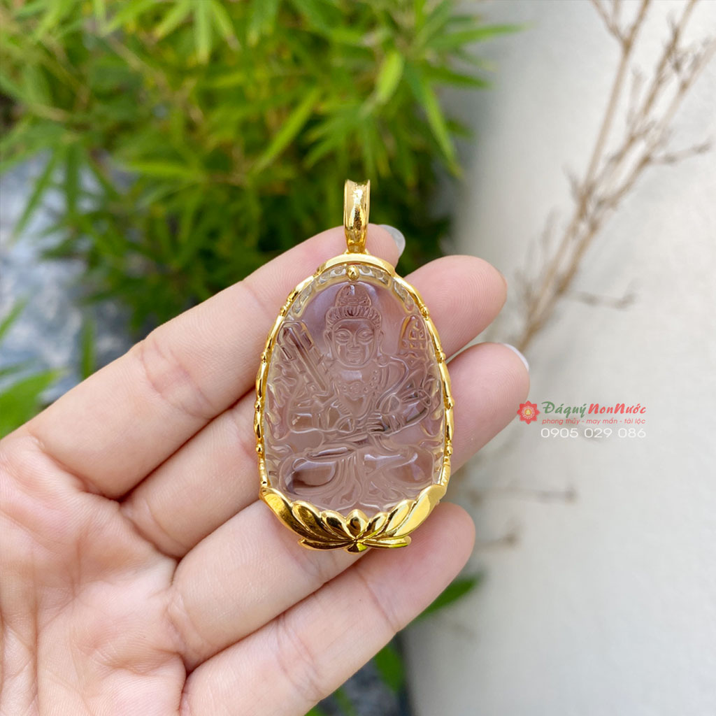 Phật bản mệnh đá thạch anh