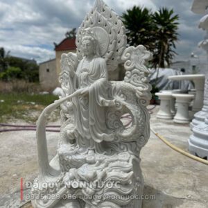 Đá quý NON NƯỚC 157 quan am cuoi rong
