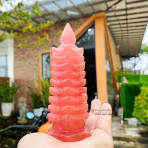 Tháp văn xương đá núi lửa