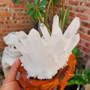 Ổ tinh thể thạch anh trắng