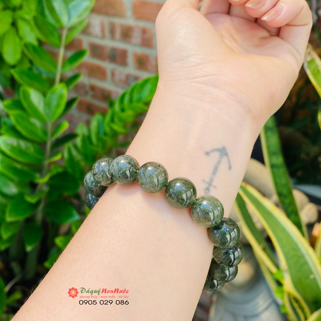 Thạch anh tóc xanh 1 Thạch anh tóc xanh
