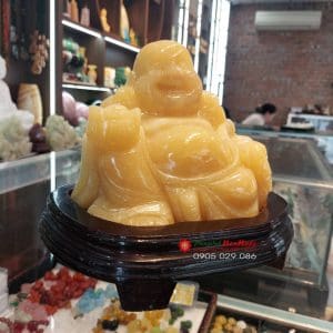 Tượng Phật di lặc bằng đá ngọc hoàng long