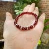 Vòng tay Garnet mix bạc
