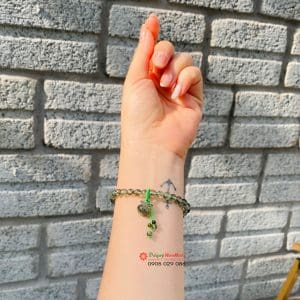 Vòng tay thạch anh tóc xanh