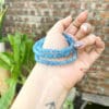 Chuỗi vòng tay thạch anh Aquamarine