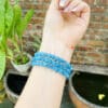 Chuỗi vòng tay thạch anh Aquamarine