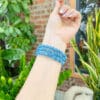 Chuỗi vòng tay thạch anh Aquamarine