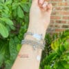 Chuỗi vòng tay đá hắc nguyệt quang mix hồ ly