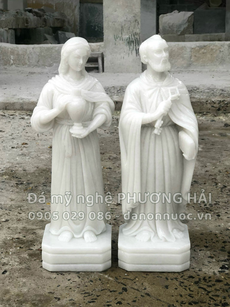 Tượng thánh Phero và thánh Matta