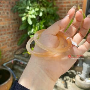 Vòng tay đá Chalcedony