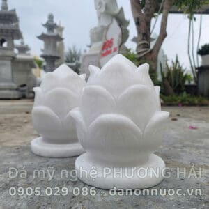 Hoa sen đá đặt mộ