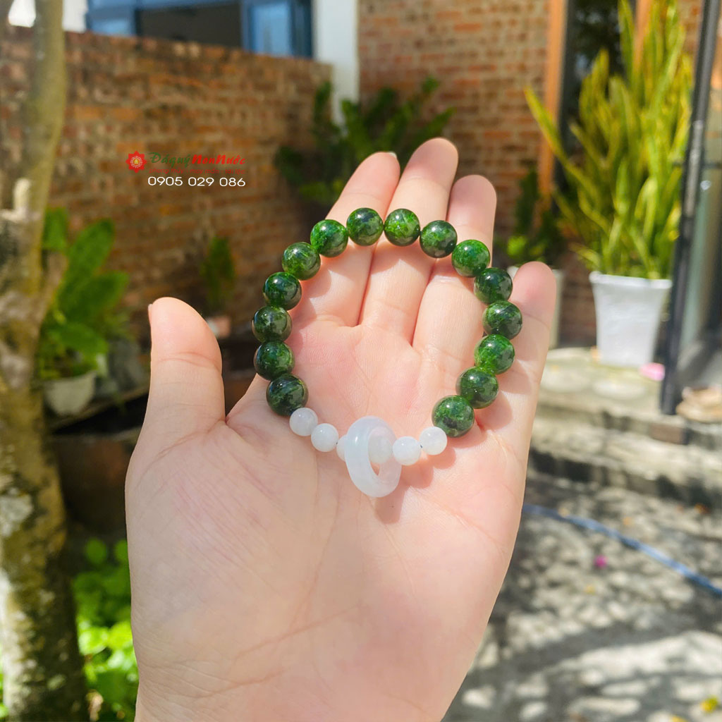 Diopside 3 Vòng tay Diopside