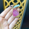 Mặt dây chuyền Quan âm bồ tát đá Ruby 5 Mặt dây chuyền Quan âm bồ tát đá Ruby