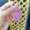 Mặt dây chuyền Quan âm bồ tát đá Ruby