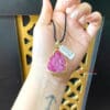 Mặt dây chuyền Quan âm bồ tát đá Ruby 7 Mặt dây chuyền Quan âm bồ tát đá Ruby