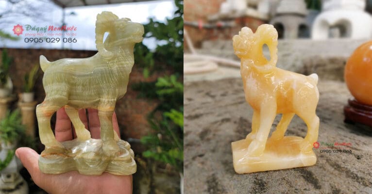 Tượng dê đá tuổi mùi