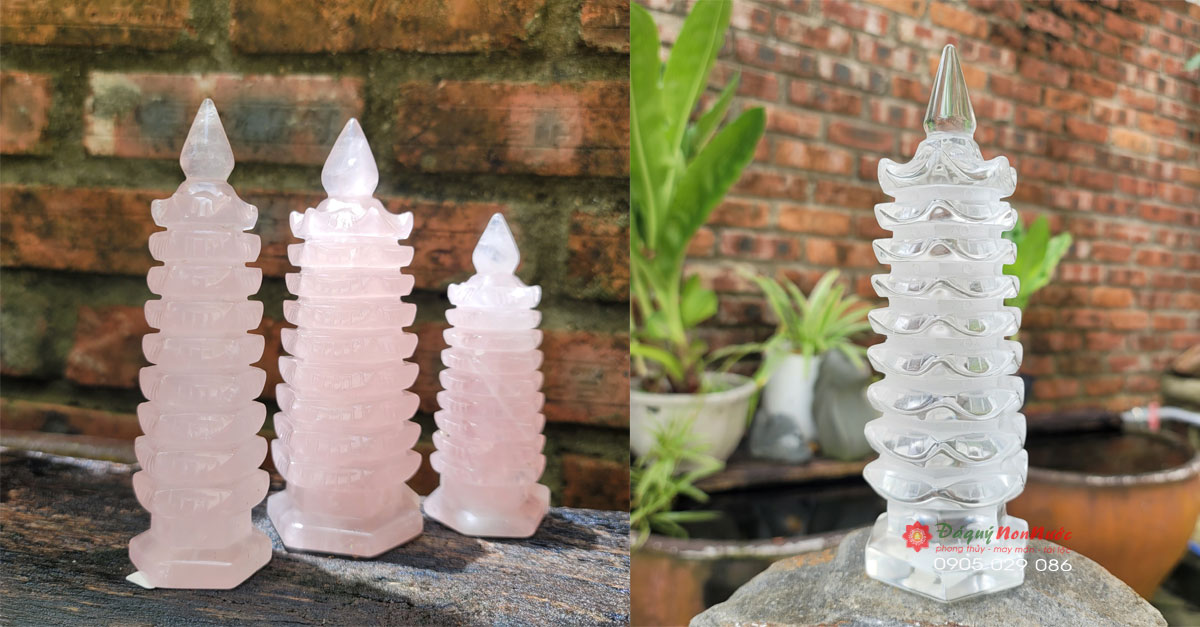 8 loại đá thạch anh phổ biến và ý nghĩa 1 Tháp văn xương