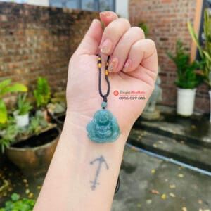 Di lặc như ý đá ngọc lam size 2.5cm