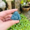 Di lặc như ý đá ngọc lam