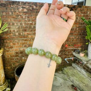 Vòng ngọc hoà điền 12 ly