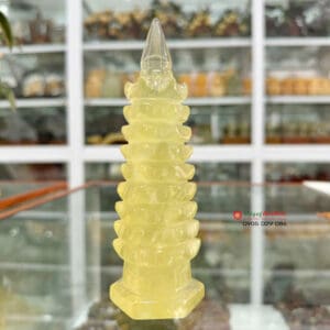 Tháp văn xương thạch anh vàng