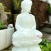 Tượng Phật thích ca đá trắng
