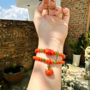 Chuỗi ngọc huyết 6ly mix lu thống