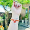 Vòng tay đá ngọc huyết 6 da ngoc huyet2