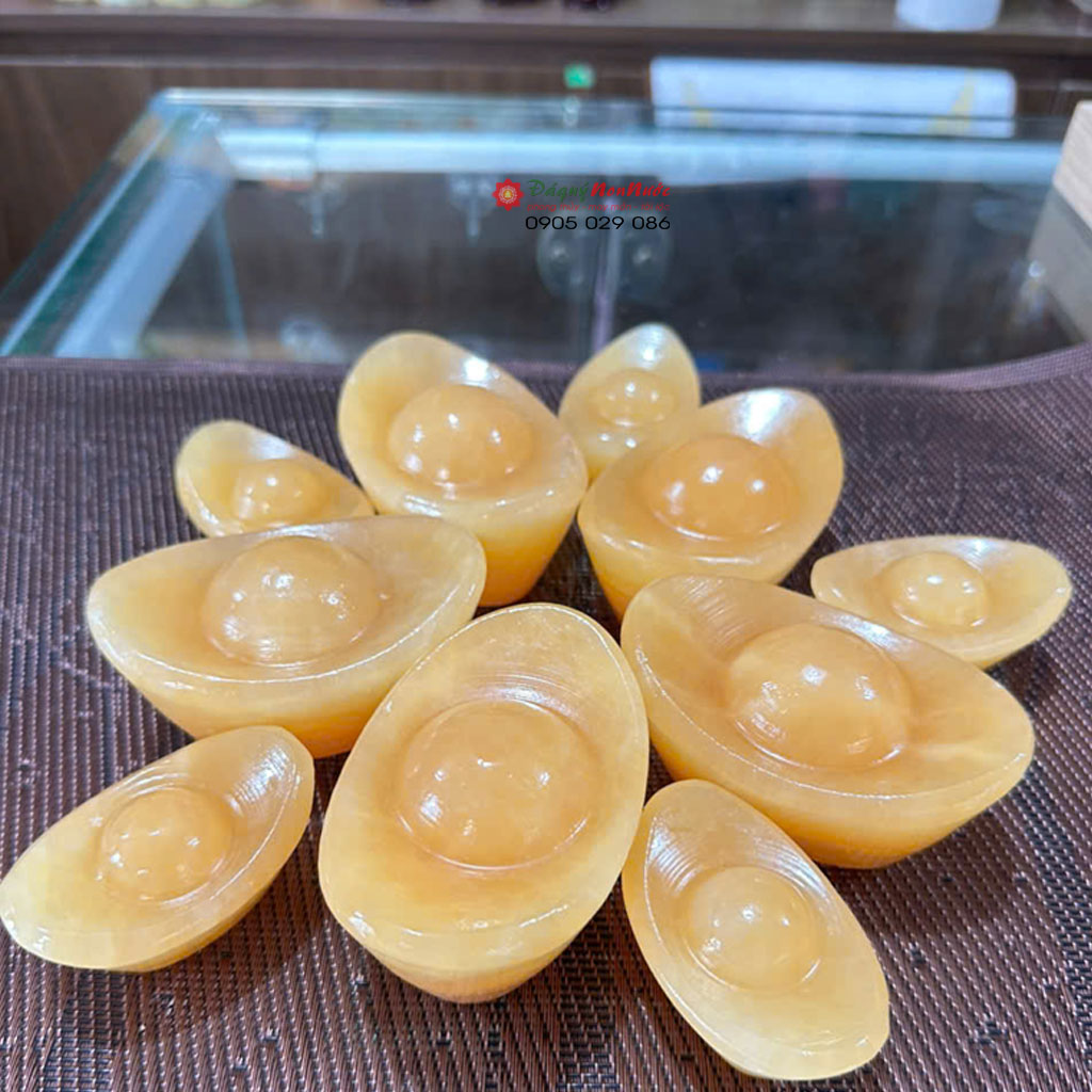 Thỏi vàng đá ngọc hoàng long 3 thoi vang1