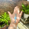 Lắc tay Cửu Vĩ Hồ Ly thạch anh Aquamarine 6 cuu vi ho ly