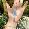 Lắc tay Cửu Vĩ Hồ Ly thạch anh Aquamarine 8 cuu vi ho ly 3