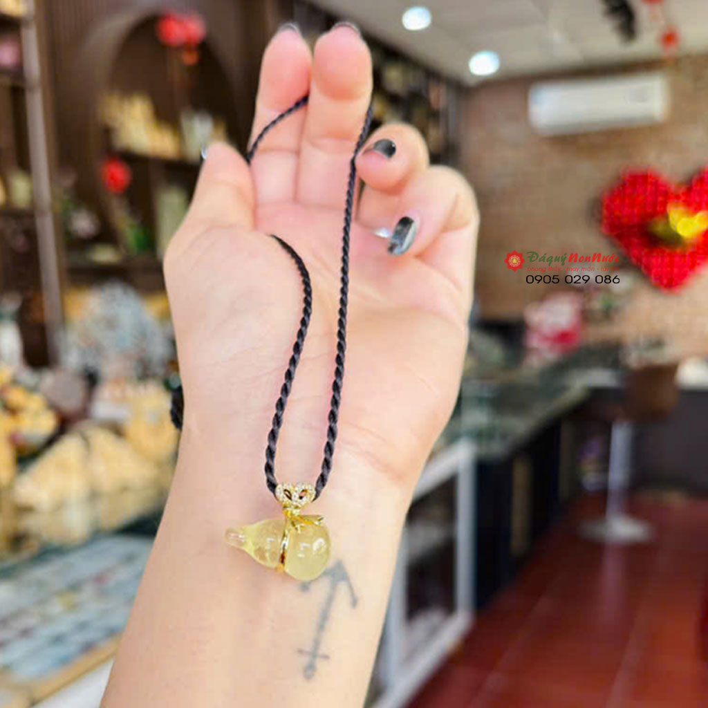 Hồ Lô Thạch Anh Vàng 4 mdc ho lo 4