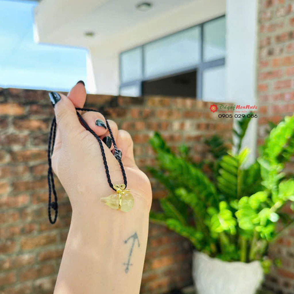 Hồ Lô Thạch Anh Vàng 2 mdc ho lo2