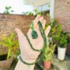 Dây chuyền phật Thiên Thủ Thiên Nhãn Ngọc Bích
