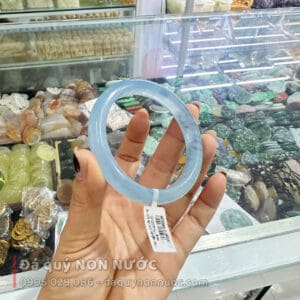 Vòng tay thạch anh Aquamarine