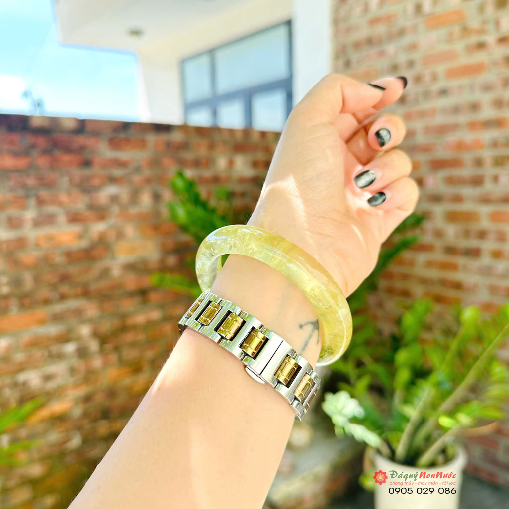 Kiềng Thạch anh vàng bản hẹ 7 kieng thach anh vang vip1