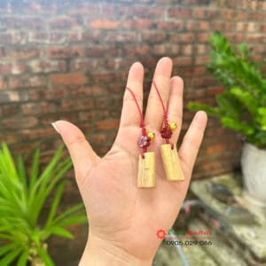 Gỗ Palo Santo mix Chu sa