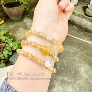 hồ ly thạch anh tóc vàng